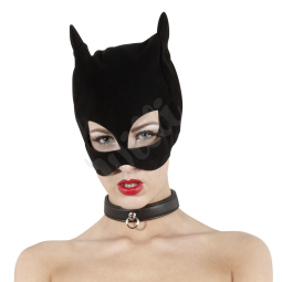 Látková maska na hlavu Cat Mask