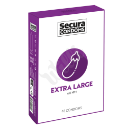 Kondomy Secura Extra Large 48 ks